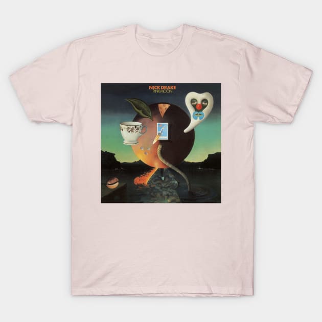NICK DRAKE PINK MOON T-Shirt by The Jung Ones